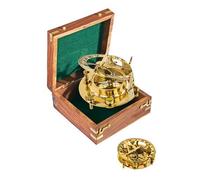 Ecobra - nostálgico Montre de soleil des marées, de haute résistance, laiton