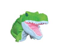 EcoBuddiez Hand Puppet - Crocodile de Deluxebase. Marionnettes à Main en Peluche Crocodile pour Les Enfants. Marionnettes animales écologiques pour Les Jeux de rôle et Les Cadeaux d'enfants.