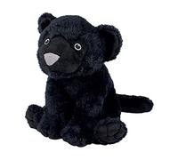 EcoBuddiez - Panthère Noire de Deluxebase. Peluche Petit Format Douce fabriquée à partir de Bouteilles en Plastique recyclées. Cadeau écolo Parfait pour Enfants et Peluche Mignonne pour Tout-Petits