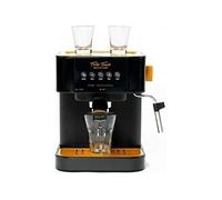 ECODE Cafetière Espresso Forte Touch, 20 bars, écran tactile, structure en acier inoxydable, embout en mousse, 1,6L,