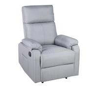 ECODE® Fauteuil Relax Repos Reclinable Manuel en Tissu pour Salon avec Accoudoirs Rembourrés, Housses Amovibles et Lavables, Système Zero Wall avec Position