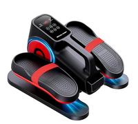 ECODE® Mini Elliptique Électrique avec 30 Niveaux de Vitesse, 5 Fonctions, Pédales avec Sangles, Écran LED, Télécommande, Silencieuse et Portable - Pédalier Électrique pour Personnes Âgées et Seniors