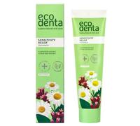 Ecodenta Green Sensitivity Relief dentifrice pour dents sensibles au fluorure saveur Chamomile/Clove 100 ml