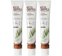 Ecodenta Organic Anti-Plaque Dentifrice Huile de Noix Coco Bio Dentifrice(S) 3x75 ml
