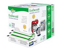 EcoDescalk Détartrant Universel Écologique 10 Sachets Unidoses en Poudre Anticalcaire Naturel Compatible Bouilloires, Lave-linge et Lave-vaisselle