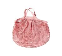 Ecodis - Filet à provisions en coton bio - Sac de courses réutilisable framboise