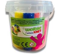 ecodis - pâte à modeler 6 couleurs avec 4 moules G