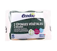 Ecodoo - Éponges végétales à récurer x2 - Vendu par unité