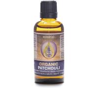 Ecodrop Huile Essentielle De Patchouli (Pogostemon Cablin), Certifiée Bio, Pure, De Qualité Thérapeutique Optimale Pour L'aromathérapie, Les Massages, Les Diffuseurs, Avec E-Book Gratuit Offert,50 Ml
