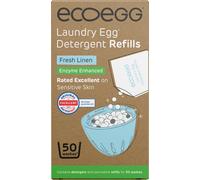 Ecoegg Recharge pour Œuf-Lessive 50 Lavages Enzyme Enhanced - Fresh Linen