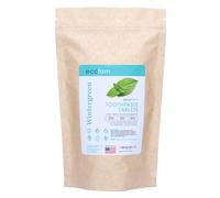 Ecofam Wintergreen Lot de 350 comprimés de dentifrice à croquer pour une haleine fraîche sans fluorure dentifrice Nano-Hydroxyapa