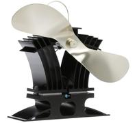 Ecofan BelAir Ventilateur de poêle à bois à basse température,lame en or de 22,86 cm