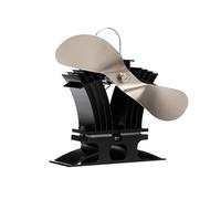 Ecofan BelAir, ventilateur de poêle à bois à basse température, alimenté par la chaleur, 237 m3/h, lame en nickel de 22,86 cm (9 po)