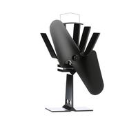 Ecofan Original, entilateur de poêle à bois alimenté par la chaleur, 170 m3/h, lame noire de 20,07 cm (7.9 po)