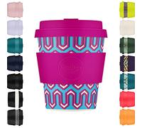 Ecoffee Cup 240ml (8oz) Gobelet Réutilisable - À Base de Plantes, Sans BPA, Léger, Compatible Lave-Vaisselle & Micro-ondes - Messages from the Unseen World