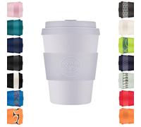 Ecoffee Cup 350ml (12oz) Gobelet Réutilisable - À Base de Plantes, Sans BPA, Léger, Compatible Lave-Vaisselle & Micro-ondes - Glittertind