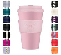Ecoffee Cup 400ml (14oz) Gobelet Réutilisable - À Base de Plantes, Sans BPA, Léger, Compatible Lave-Vaisselle & Micro-ondes - Local Fluff