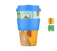 Ecoffee Cup Van Gogh 400ml (14oz) Gobelet Réutilisable - À Base de Plantes, Sans BPA, Léger, Compatible Lave-Vaisselle & Micro-ondes - The Bedroom