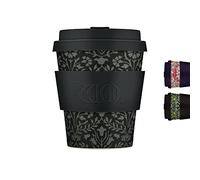 Ecoffee Cup William Morris 350ml (12oz) Gobelet Réutilisable - À Base de Plantes, Sans BPA, Léger, Compatible Lave-Vaisselle & Micro-ondes - Walthamstow