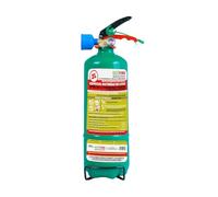 ECOFIRE Fighting Extincteur pour Feux ABFL, 2 litres, éteint les Batteries au Lithium, Écologique, Organique