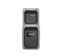 EcoFlow Centrale électrique portable DELTA 3 1500 avec batterie supplémentaire intelligente DELTA 3, batterie LFP de 2,5 kWh, sortie max de 2200 W, générateur solaire pour sauvegarde domestique,