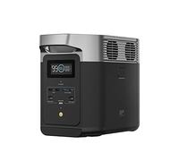 EcoFlow DELTA 2 Station électrique portable avec capacité évolutive de 1-3 kWh, batterie LFP, charge rapide, générateur solaire pour alimentation de secours domestique, balcon, camping et camping-cars