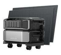 EcoFlow DELTA Pro ULTRA Station Electrique + 2 Panneaux solaires rigides 400W + 4 pieds de montage