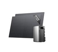 ECOFLOW Kit solaire de STREAM Pro, batterie 1,92 kWh avec panneaux solaires rigides 400W*2, 3 entrées solaires MPPT 2300 W, ports CA doubles 2300 W, batterie tout-en-un avec onduleur, plug & play