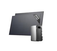 ECOFLOW Kit solaire de STREAM Ultra, batterie 1,92 kWh avec panneaux solaires rigides 450W*2, 4 entrées solaires MPPT 2800 W, ports CA doubles 2300 W, batterie tout-en-un avec onduleur, plug & play