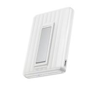 EcoFlow RAPID Mag Power Bank 10000 mAh, 7,5 W, charge magnétique, chargeur portable sans fil, charger de 30 W avec USB-C, recharge de 30 W, pour iPhone 16/15/14/13/12 Series, avec étui de charge-Blanc