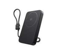 EcoFlow Rapid Mag Qi2.2 Magnétique Powerbank 10000mAh 25W avec Câble USB C 36W, Certifié Qi2.2 Batterie Externe Magnétique sans Fil Power Bank Rapide Chargeur pour iPhone 17/16/15 Pro Max Noir