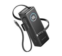 EcoFlow RAPID Powerbank (25 000 mAh, 170 W) 2×100 W câble USB-C intégré - Noir