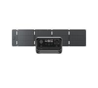 EcoFlow Staion électrique portable RIVER 3 Plus avec panneau solaire 60 W, batterie LFP 286 Wh, sortie 1200 W, autonomie 16 heures pour appareils <100 W, générateur solaire pour extérieur, camping,
