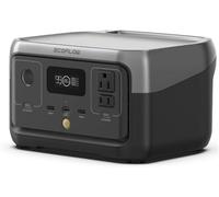 EcoFlow Station électrique portable River 2 avec Panneau solaire portable 60W, batterie LiFeP04, 256 Wh/charge rapide en 1 heure, générateur solaire pour camping extérieur/RV
