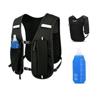Ecofocet Gilet Hydratation Running Femme Homme avec Flasque 500ml
