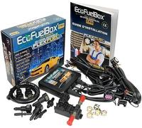 ECOFUELBOX® - Kit éthanol Boitier de conversion E85 8-cyl avec CAPTEUR DE CARBURANT pour voitures/motos: Ford, Volvo, Chevrolet, Jeep, Dodge, Mazda, Cadillac, GМC, Chrysler (Connecteurs Bosch EV6)