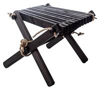 Ecofurn 90597 Lilli Ordinaire en pin, Noir huilé, 54x49x45 cm