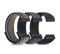 Ecogbd Bracelet de Montre en Nylon 16mm 18mm 19mm 20mm 22mm, Bracelet de sport réglable à libération rapide pour Homme Femme, Tissu souple respirant montre bracelet