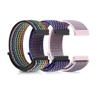 Ecogbd Bracelet de Montre en Nylon 16mm 18mm 19mm 20mm 22mm, Bracelet de sport réglable à libération rapide pour Homme Femme, Tissu souple respirant montre bracelet