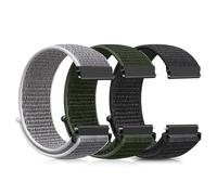 Ecogbd Bracelet de Montre en Nylon 16mm 18mm 19mm 20mm 22mm, Bracelet de sport réglable à libération rapide pour Homme Femme, Tissu souple respirant montre bracelet