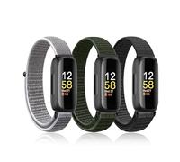 Ecogbd Bracelet de Montre en Nylon compatible avec Fitbit Inspire 3 2 1/HR/Ace 3 2, Bracelet Sport réglable pour Homme Femme, Tissu souple respirant montre bracelet