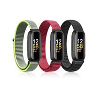 Ecogbd Bracelet de Montre en Nylon compatible avec Fitbit Inspire 3 2 1/HR/Ace 3 2, Bracelet Sport réglable pour Homme Femme, Tissu souple respirant montre bracelet