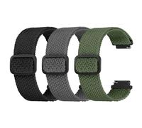 Ecogbd Bracelet de Montre en Nylon Libération Rapide 16mm 18mm 20mm 22mm, Sangle de sport respirante réglable en douceur pour Homme Femme