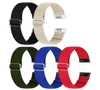 Ecogbd Bracelet de remplacement élastique compatible avec le bracelet Fitbit Charge 3/Fitbit Charge 4, bracelet de montre de sport en nylon souple Bracelets pour femmes hommes (COL-A)