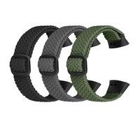Ecogbd Bracelet de Remplacement élastique en Nylon compatible avec Fitbit Charge 3/3 SE, Fitbit Charge 4/4 SE, Bracelet de Sport Respirant Réglable pour Homme Femme