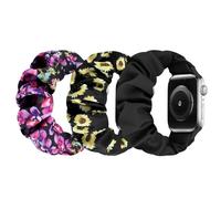 Ecogbd Bracelet élastique de rechange compatible avec Apple Watch 38mm 40mm 41mm 42mm 44mm 45mm 46mm 49mm en nylon doux compatible avec iwatch Series 10 9 8 7 6 5 4 3 SE, femmes