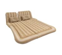 Ecoggeder Matelas gonflable 174 x 126 cm - Avec 2 coussins et pompe à air - Matelas auto-gonflant pour camping, voyage, randonnée, pêche, alpinisme