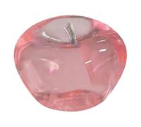 EcoGleam Balle anti-stress en silicone brillant semi-transparent flexible non toxique pour enfants et adultes, entraînement de la main, relaxation, mini forme (A)