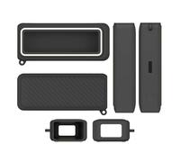 EcoGleam Étui de voyage pour Anker Prime 26K 300W Power Bank - Chargeur portable - Coque en silicone avec protection contre les rayures, la saleté et la poussière - Blanc