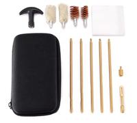 EcoGleam Kit de nettoyage pour armes de calibre 12 et 20 avec tige en laiton, design compact pour le tir, accessoires d'armes de chasse